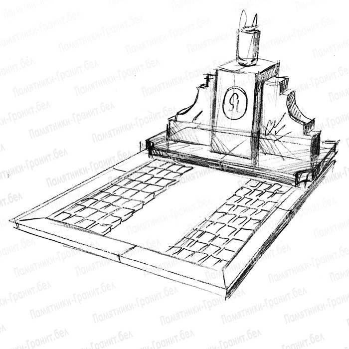 эскизы эксклюзивных памятников фото