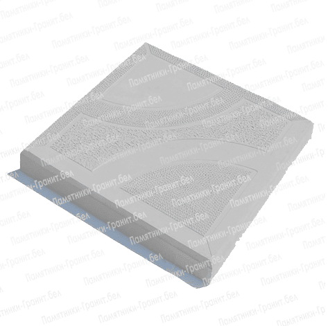 Укладка плитки на могилу Ошмяны фотография