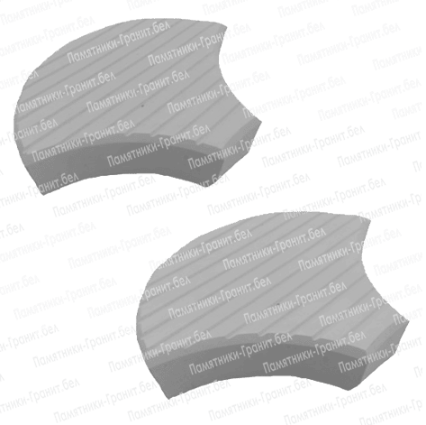 Укладка плитки на могилу Ошмяны фотография