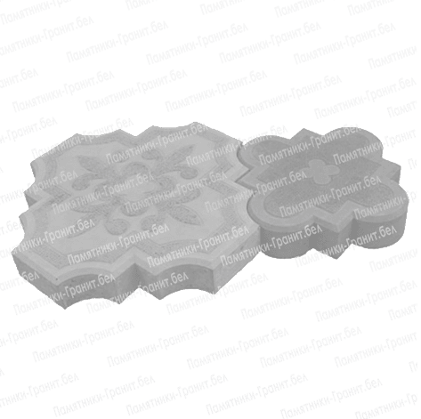 Укладка плитки на могилу Ошмяны фотография