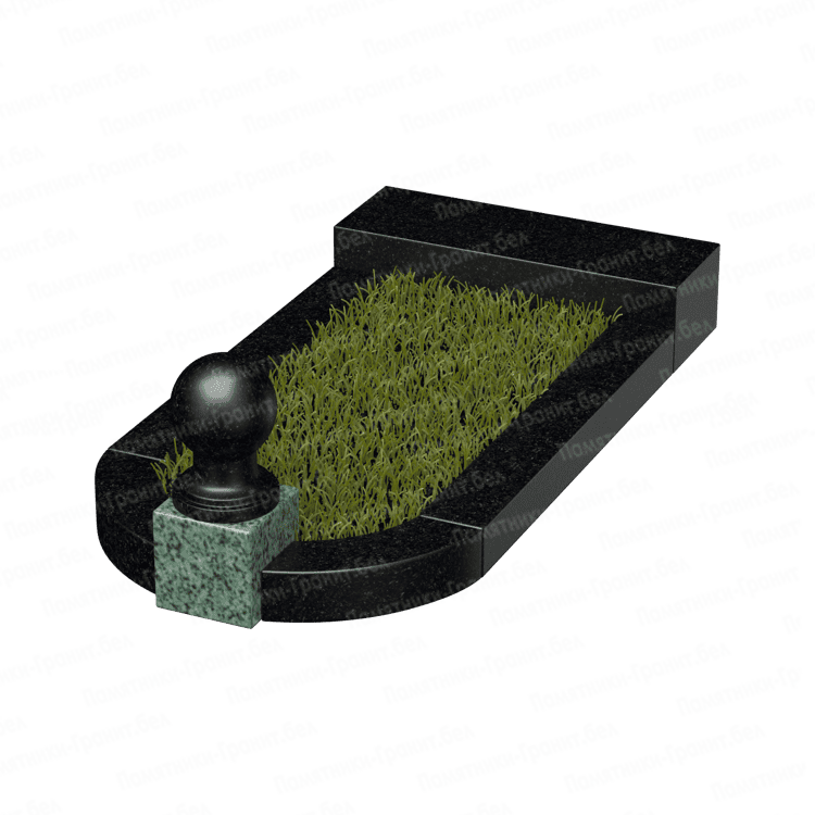 Гранитный цветник в Ошмяны