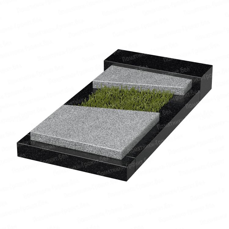 Гранитный цветник в Ошмяны фотография