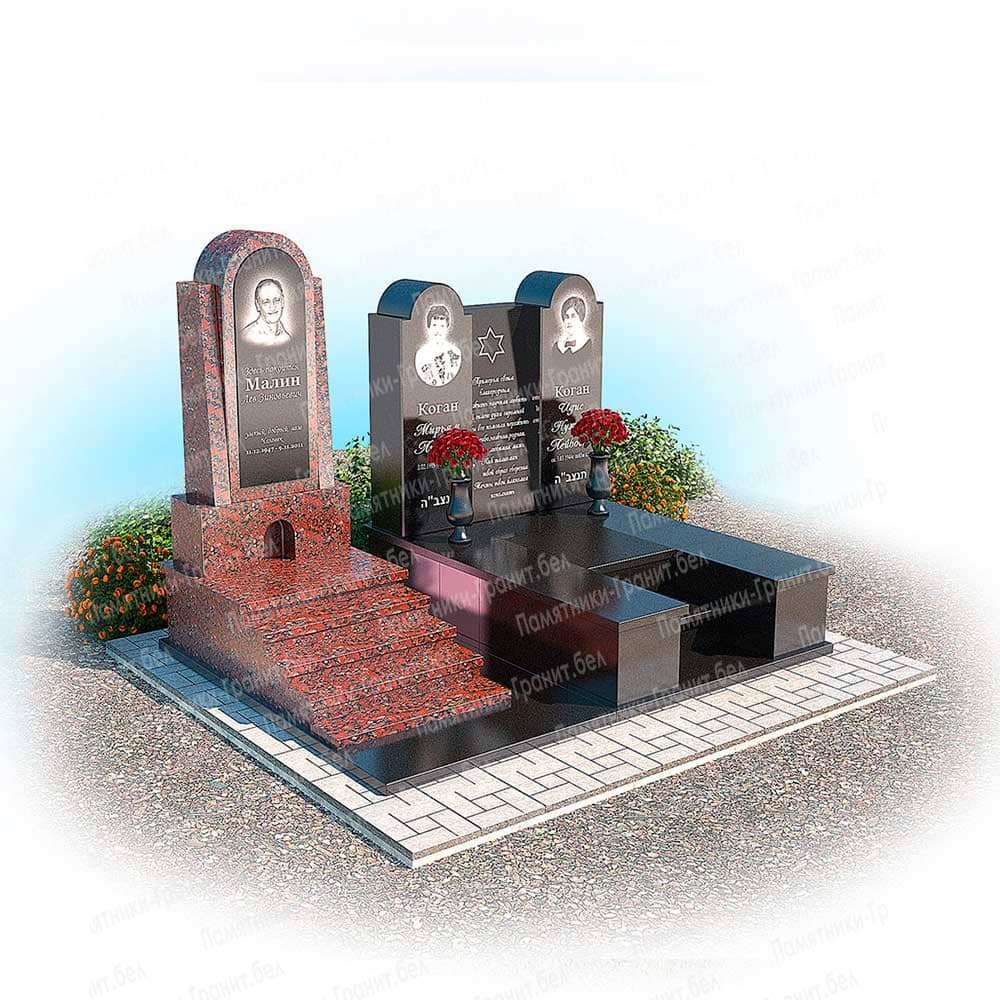 Горизонтальный памятник фото